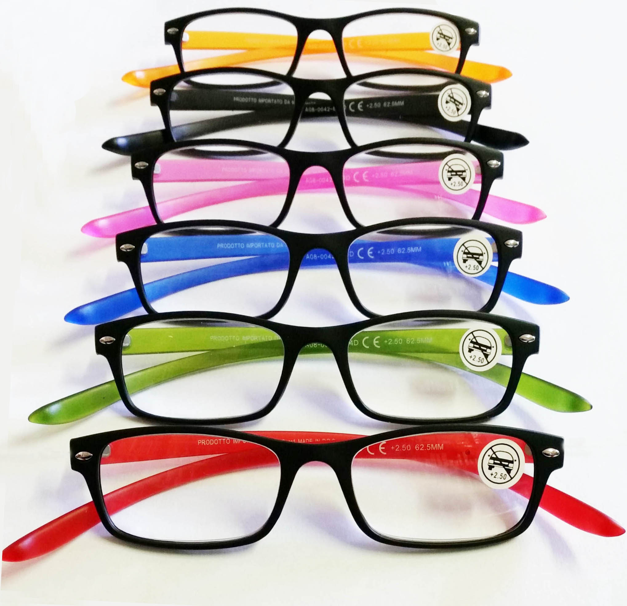 Occhiali Neck Specs Con Aste Girocollo Autoreggenti Da Vista Da Lettura Da Collo - Foto 9